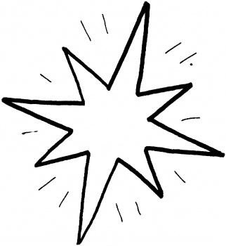 Star Coloring Page 5