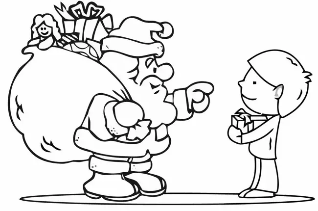 Christmas Coloring Page 6
