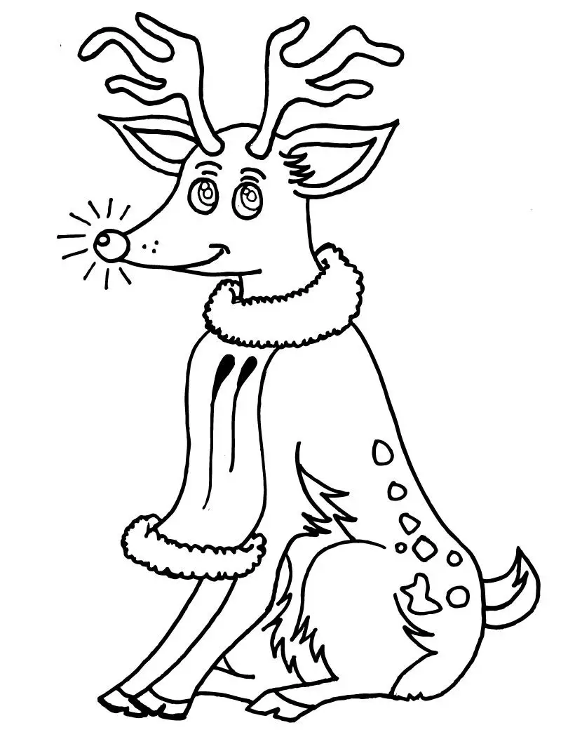 Christmas Coloring Page 8