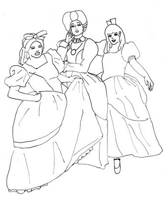Cinderella 2 Coloring Page 5