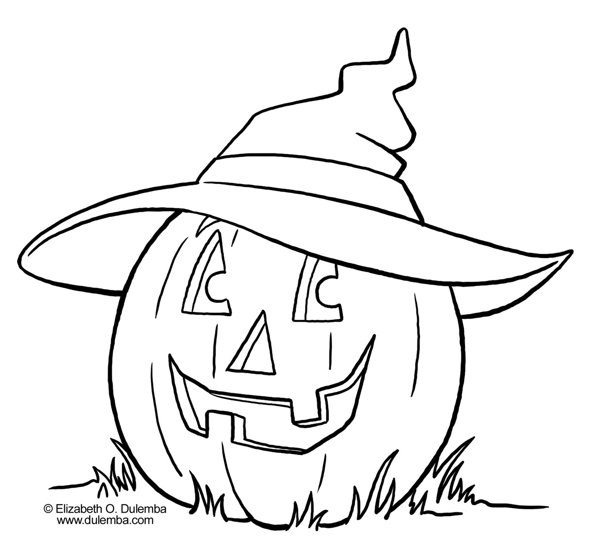 Halloween Coloring Page 7